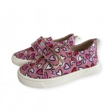 Sneakers pink hearts